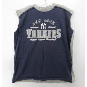 VINTAGE New York Yankees Shirt Large CSA Baseball Muscle Tank Y2K *